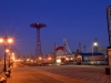 Coney Isalnd Boardwalk at Daybreak